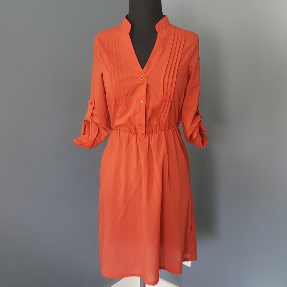 Charlotte Russe Burnt orange Dress